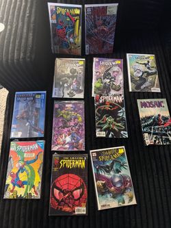 Marvel Spider-Man Comic Book Lot (11 Issues)