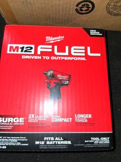 Milwaukee M12 FUEL SURGE 1/4" Hydraulic Driver