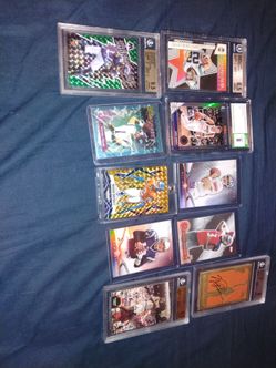 Sports card lot. With an Xbox
