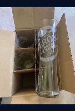 Peroni Signature Italian Beer Glasses (Set Of 6)