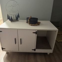 Indoor Cat Litter Box Furniture 