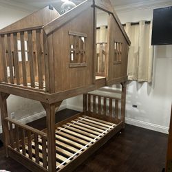 Pottery Barns Tree House Bunk Bed