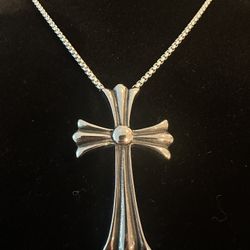 🔥 Chrome Hearts Inspired Cross Pendant 🔥