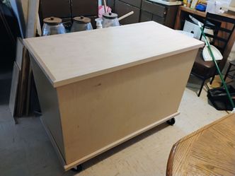 Custom Maple wood _ Bar island _ coffee stand_ snack table_ charcuterie cart