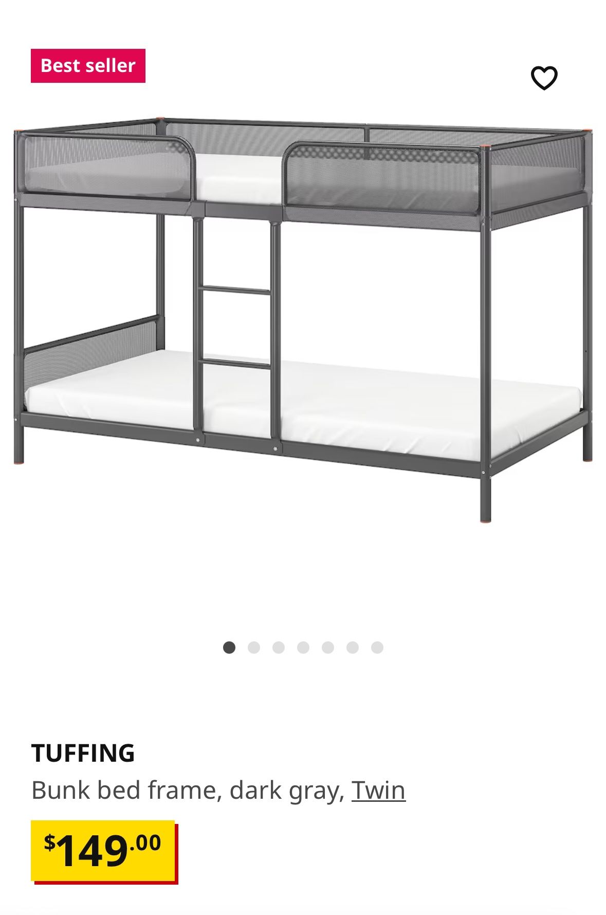 IKEA Bunk Bed Twin Bed Frame