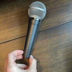 Shure SM48 microphone 