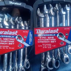 Duralast Ratcheting Wrench Sets