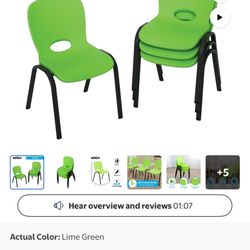Childrens Stackable Chairs Lifetime 