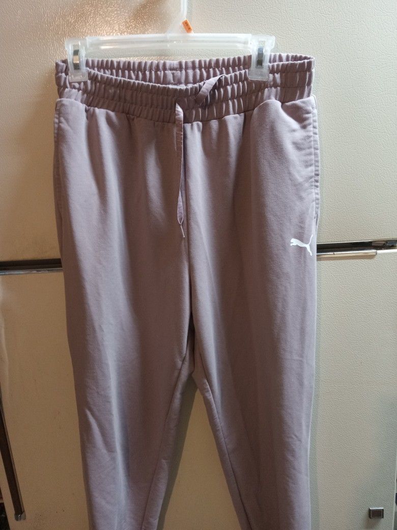 Ladies Sweat Pants By Puma Sz Med
