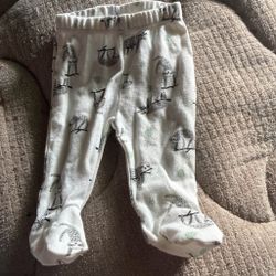 Baby Footed Pants Sloth Print