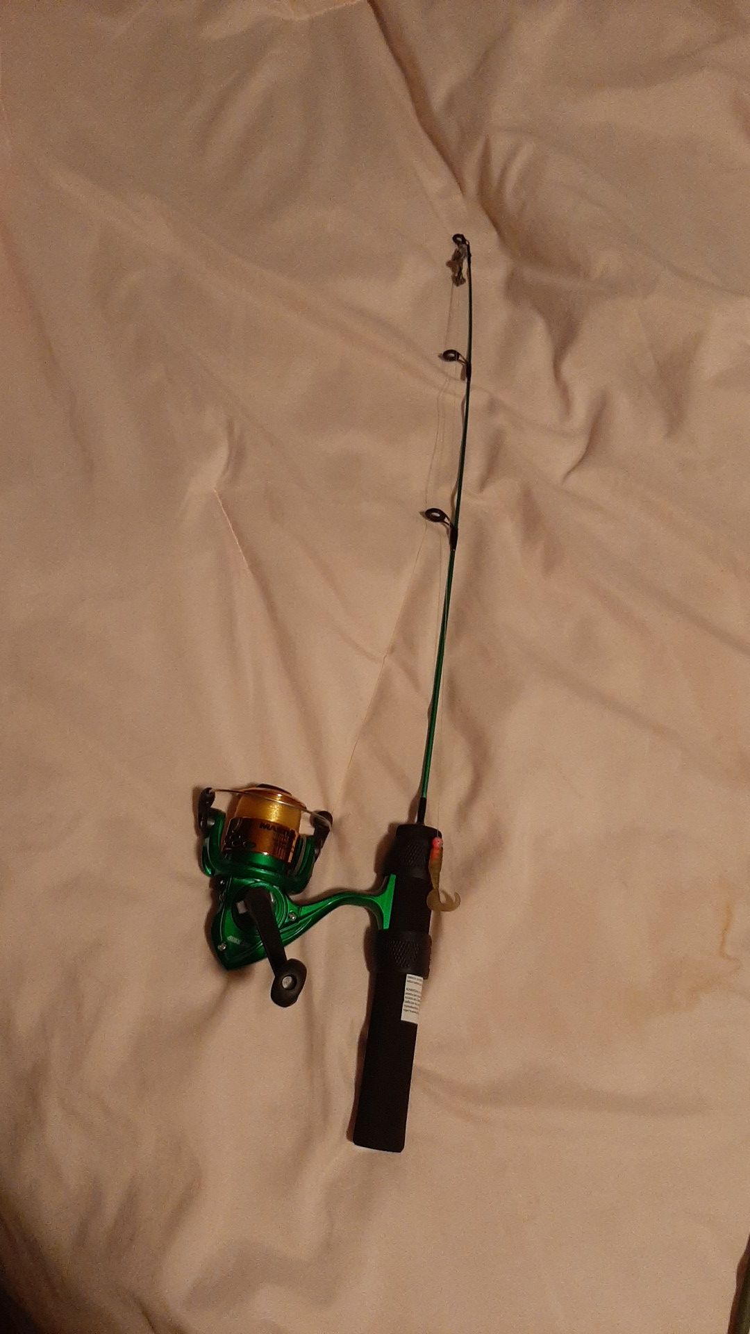 Mighty mite fishing pole