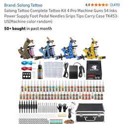 Solong Tattoo Starter Kit Never Touched