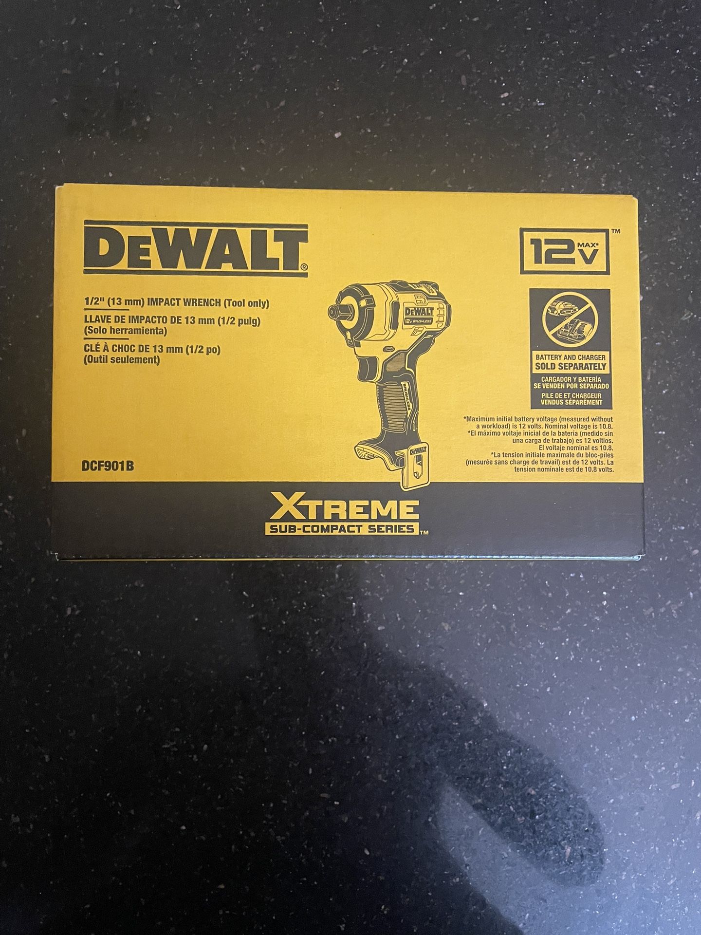 Dewalt 12 Volt Impact Wrench