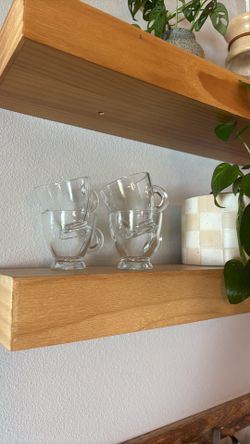 Set of 4 espresso glasses