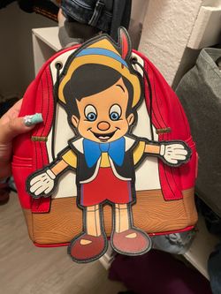 Pinocchio Appliqué Disney Loungedly Mini Backpack