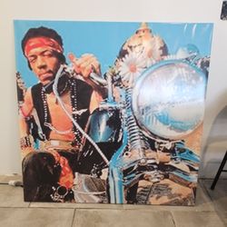 Jimi Hendrix Large Canvas 44.25" x 44.25"
