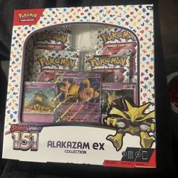 Pokemon 151 alakasam ex collection