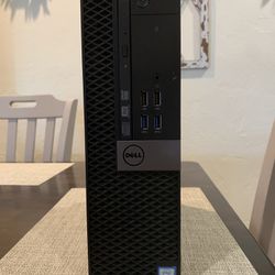 6th Gen Dell Tower with DVD Burner, SSD, and HDMI