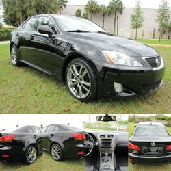 2008 LEXUS IS 250 LEATHER LOADED CLEAN TITLE CLEAN CAR FAX SEE OLIVER DRIVE TODAY