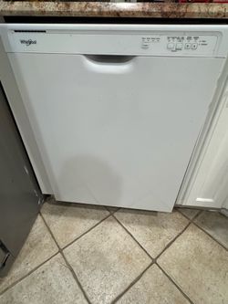 GE White Dishwasher