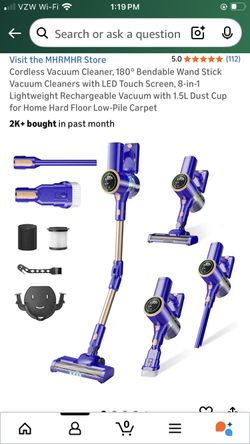 Brand new cordless vacuum cleaner