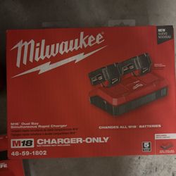 Milwaukee Rapid Dual Charger 