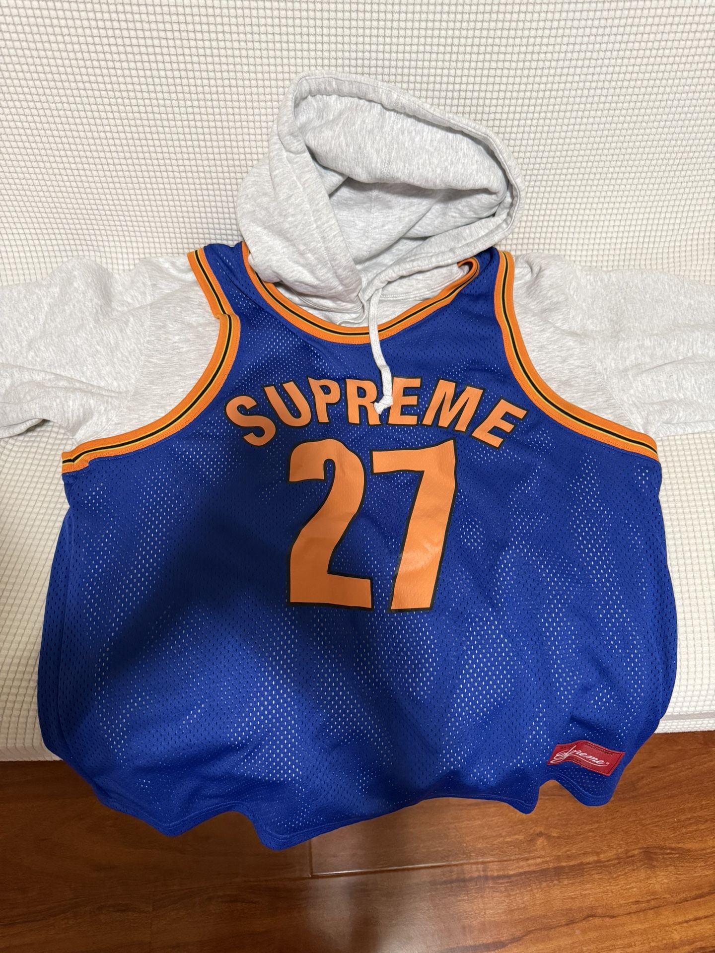 Supreme New York Knicks Jersey Hoodie