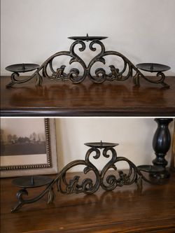 Ornate candle holder