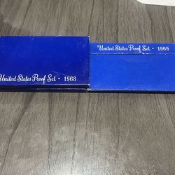 68 & 69 Us Proof sets
