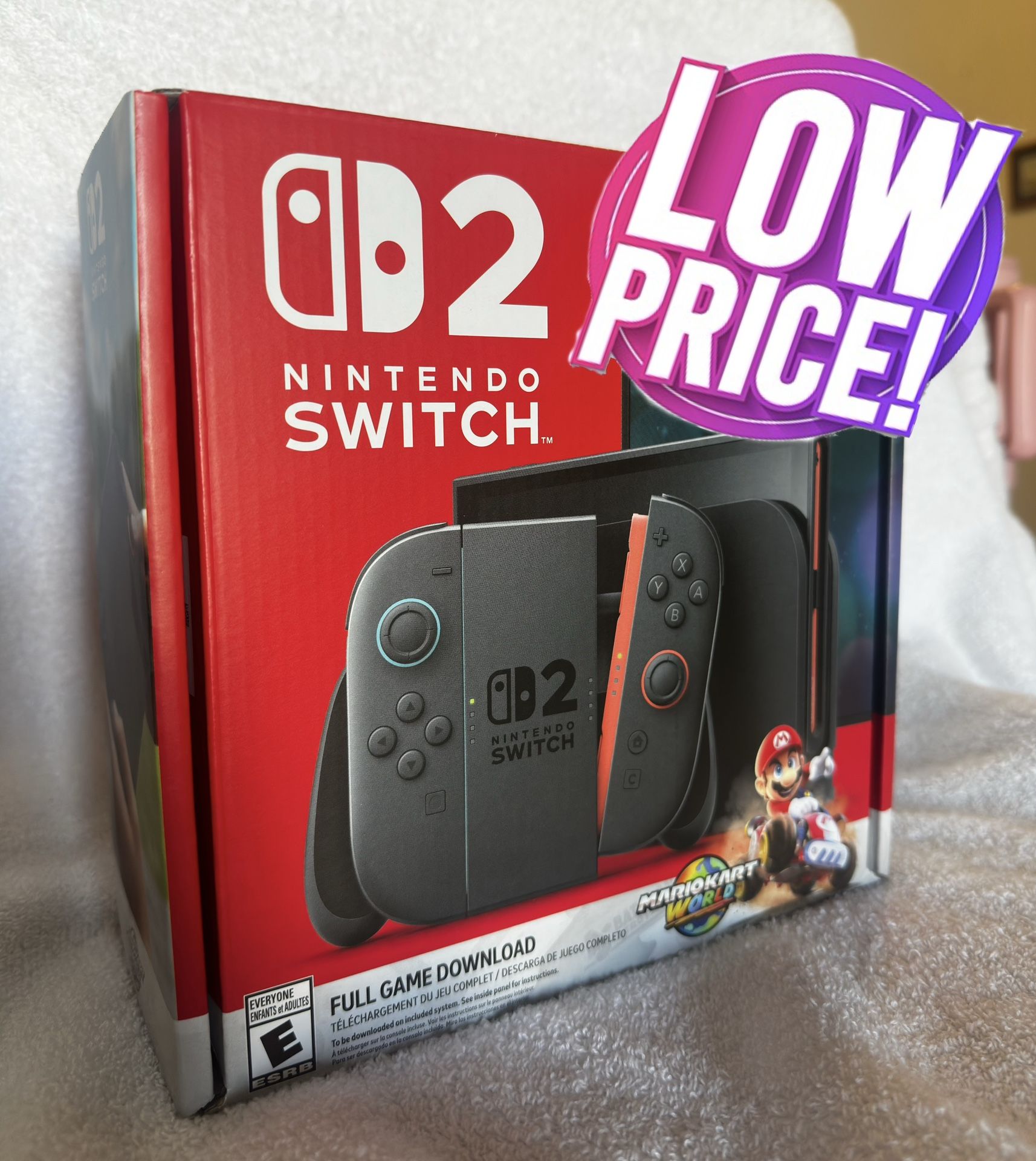 Nintendo Switch 2 Console Mario Kart World Bundle