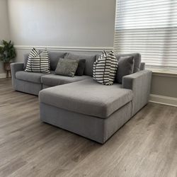 Gray Sectional Sofa 