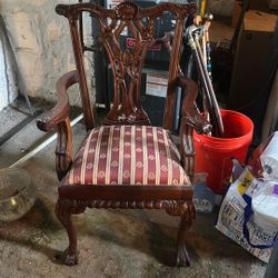 Antique Claw Foot Chairs 