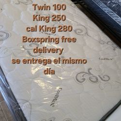 Mattress Pillow Top New 