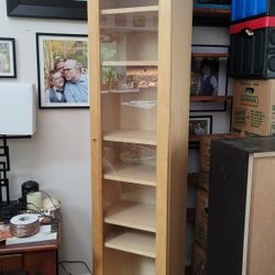 Ikea Billy Bookshelf With Glass Door