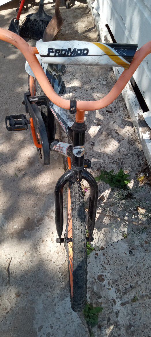 Ralley Bike Black & orange 