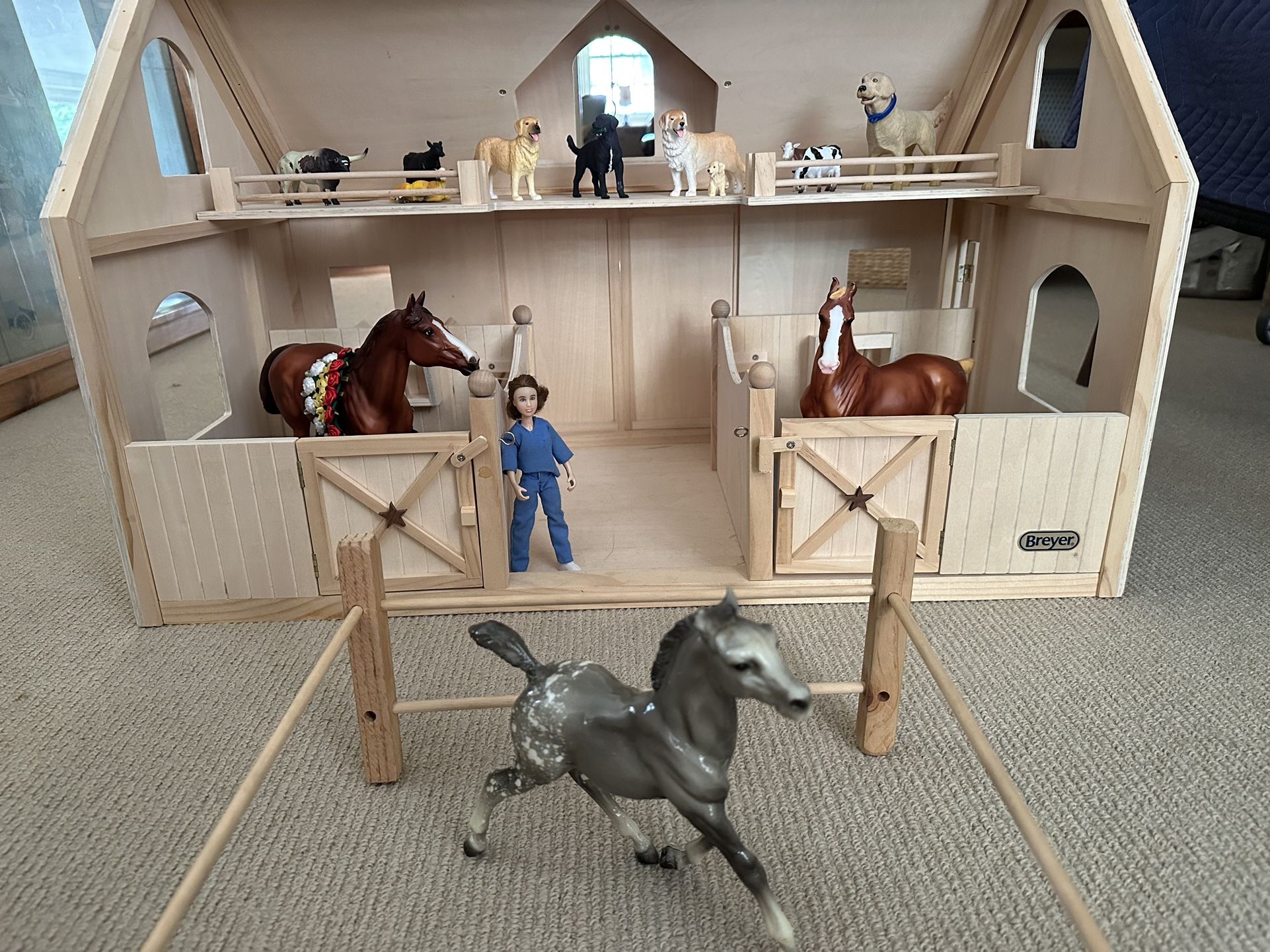 Breyer Horse Barn 1:9 Scale Traditional Collectible!