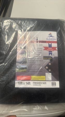 10x14 shade tarp heavy duty Malla Sombra