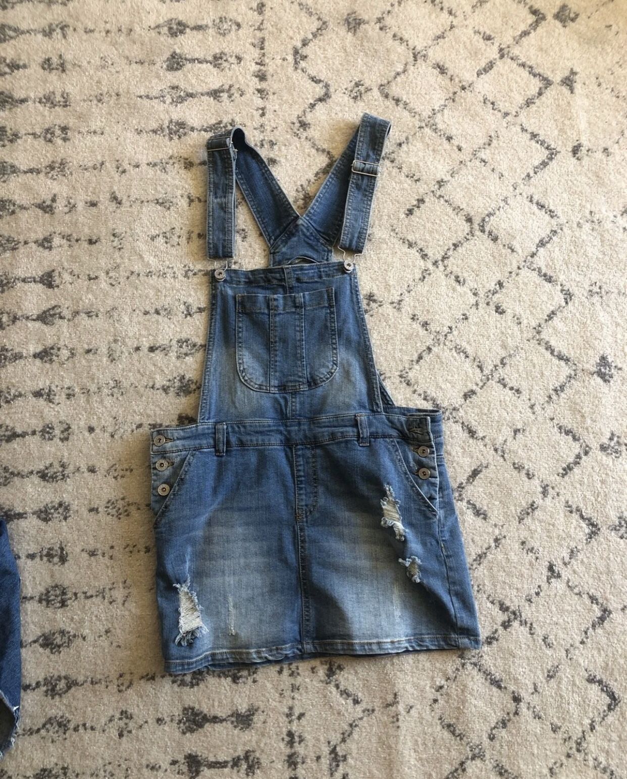 Denim Dress (Overalls) Medium