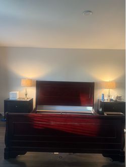 King size bed frame