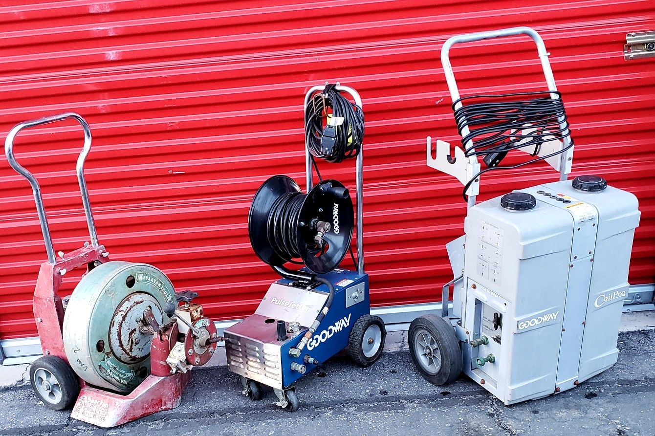 Spartan & Goodway Tools Model 300 Sewer Drain Cleaner Waterjetter Drain