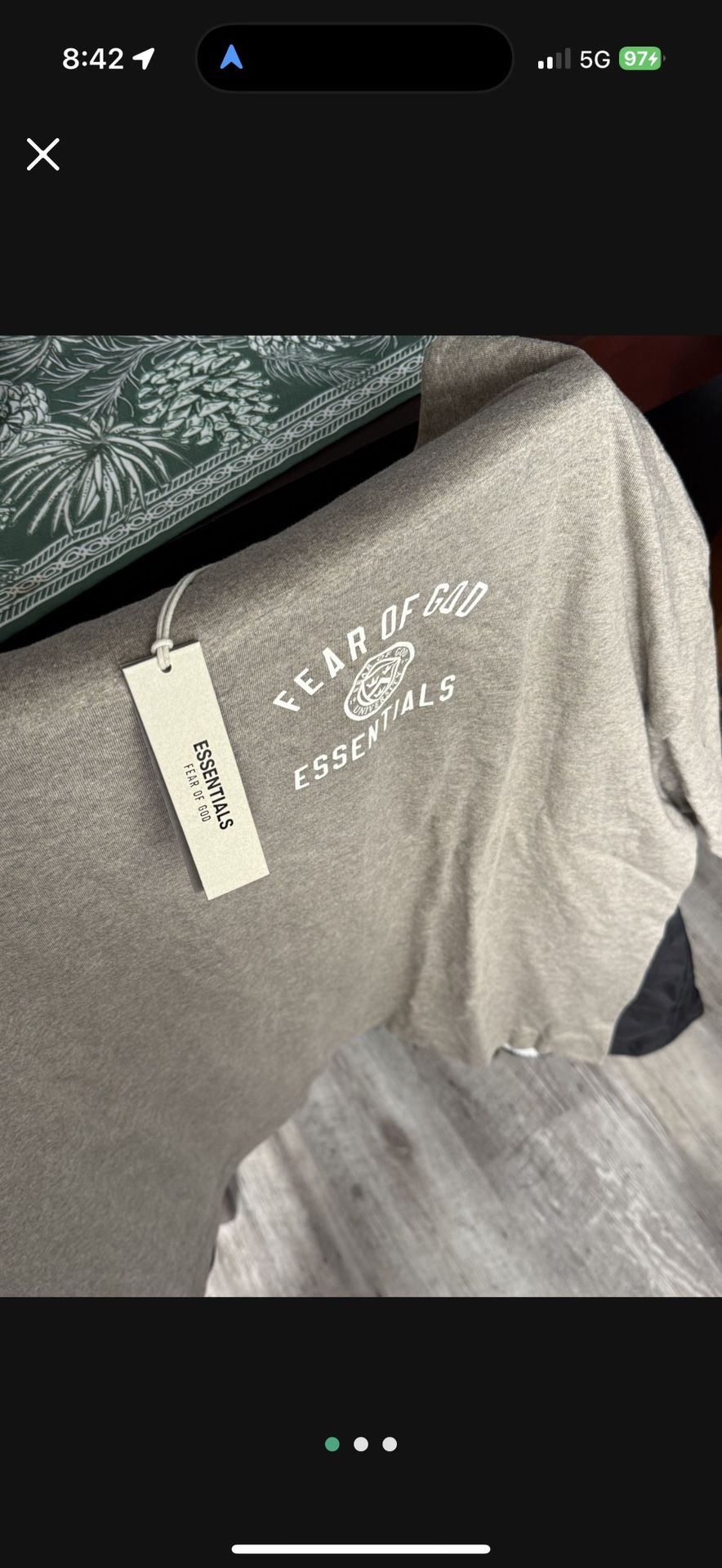 T Shirt Essentials Fear Of God Original