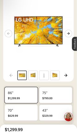 86-inch LG 4K UHD Smart TV