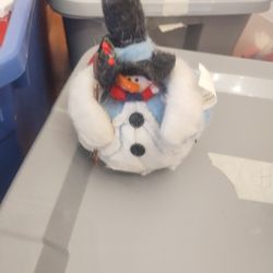 Frosty the  snowman decoration three bucks