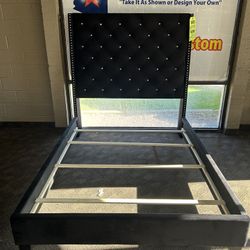 Gorgeous Modern Black Queen Bed Frame 