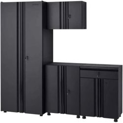 HUSKY 4-Piece Regular Duty Welded Steel Garage Storage System