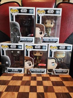 Star Wars Rogue One Funko Pop Set