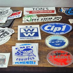 Volkswagen 60 stickers decals bug beetle bus Ghia split oval westfalia golf vanagon rabbit