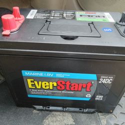 EVERSTART 24DC BATTERY Marine RV for Sale in Port Orchard WA OfferUp