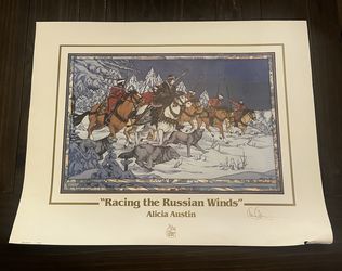 Signed “Racing the Russian Winds” by Alicia Austin
