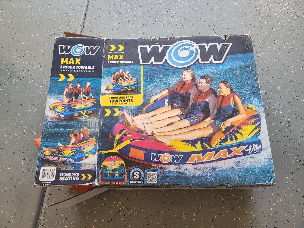 3 rider towable tube